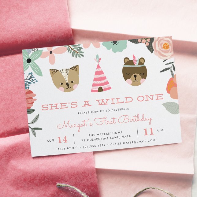 Wild One | Primera invitación a la fiesta de cumpl (Subido por el creador)