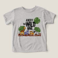 WILD ONE Safari primer cumpleaños personalizado