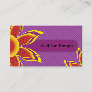 Wild Sun Diseña tarjetas de negocios
