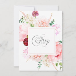 Wild Watercolor Garden RSVP |