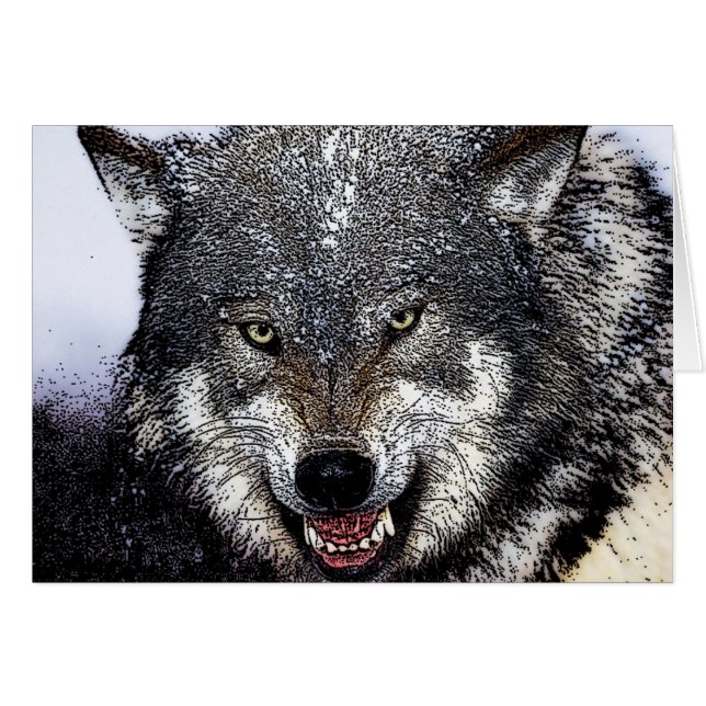 Wild Wolf (Anverso (Horizontal))