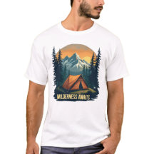 Wilderness espera la camiseta | Abrar la aventura