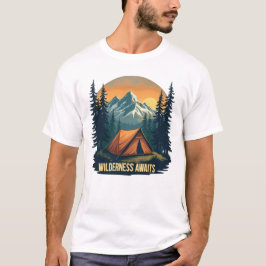 Wilderness espera la camiseta | Abrar la aventura