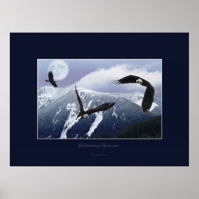 WILDERNESS WARRIORS Poster de arte (Frente)