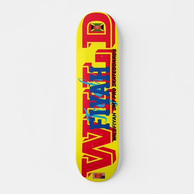 WILDFIYAH JMT 7 3/4" cubierta para skateboard (Anverso )
