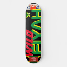 WILDFIYAH JMT 8 Cubierta para skateboard de 1/4"