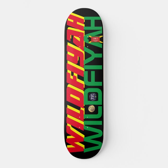 WILDFIYAH JMT SK8 8 1/4" Tabla de Skateboard (Anverso)