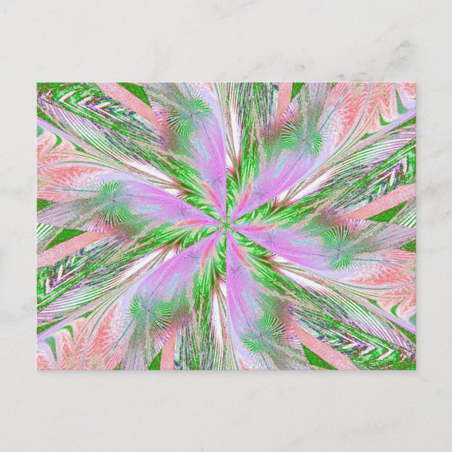 WILDFLOWER EN LA postal SPIRAL 14 (Anverso)