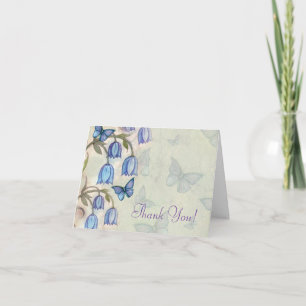 Wildflower Mariposas Flores Agradecimiento Boda