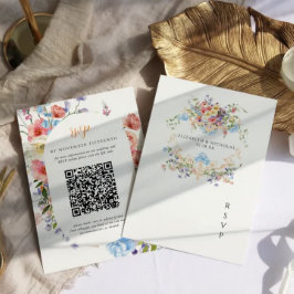 Wildflower Meadow | Escudo Boda floral RSVP