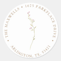 Wildflower Meadow | Etiquetas de dirección de reto