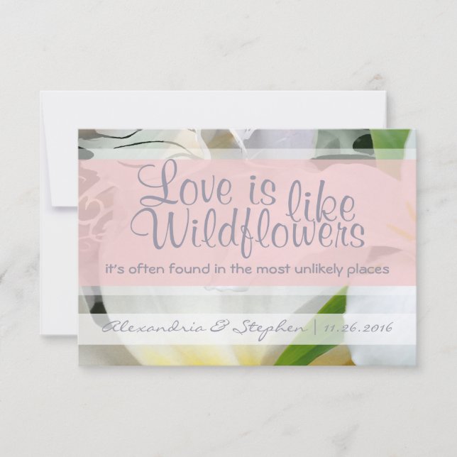 Wildflower RSVP (Anverso)