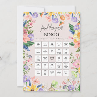 Wildflower Spring Encuentra La Tarjeta De Juego De