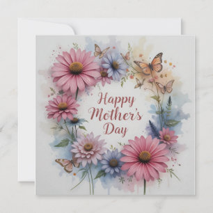 WildFlowers Happy Mother's Day Card