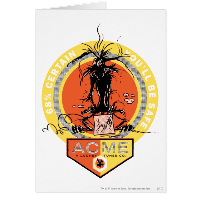 WILE E. COYOTE™ Acme: 68 % seguro de que estarás a (Frente)