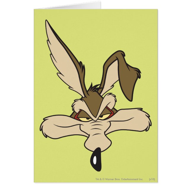 Wile E. Coyote Disparo en la Cabeza Satisfecho (Frente)