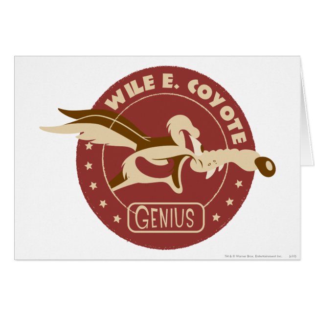Wile E. Coyote Genius (Anverso (Horizontal))