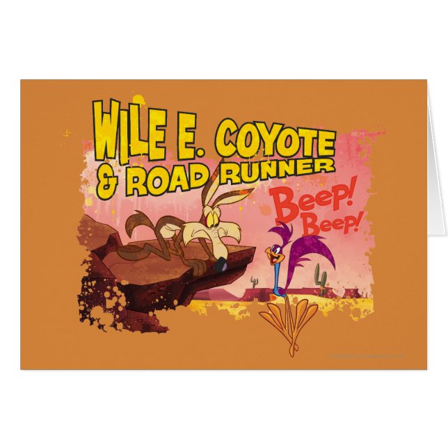 WILE E. COYOTE™ & ROAD RUNNER™ BEEP BEEP!™ (Anverso (Horizontal))