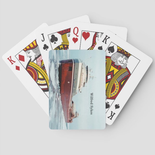 Wilfred Sykes 50 años jugando a las cartas (Reverso)