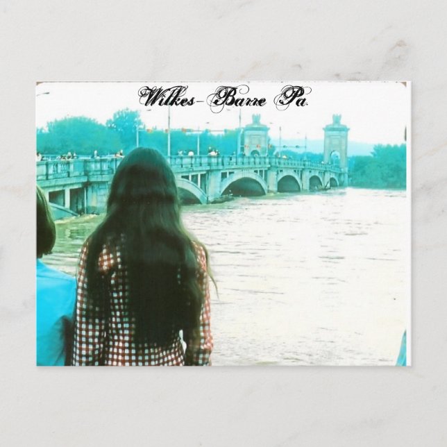 Wilkes-Barre Pa. Postal (Anverso)