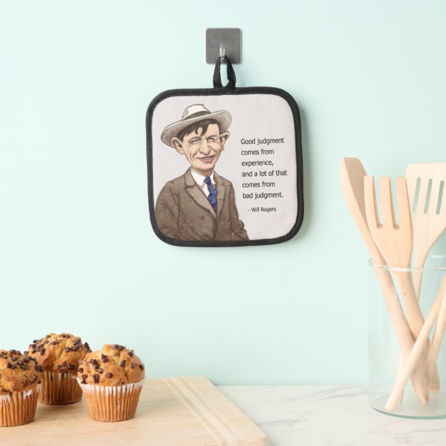 Will Rogers cita a Pot Holders (Insitu (colgante))