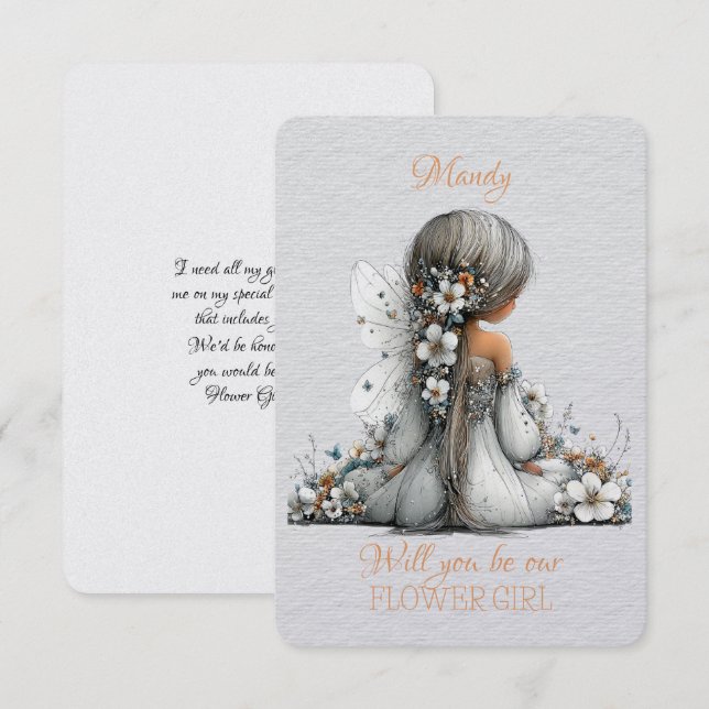 Will You Be My Flower Girl (Anverso / Reverso)