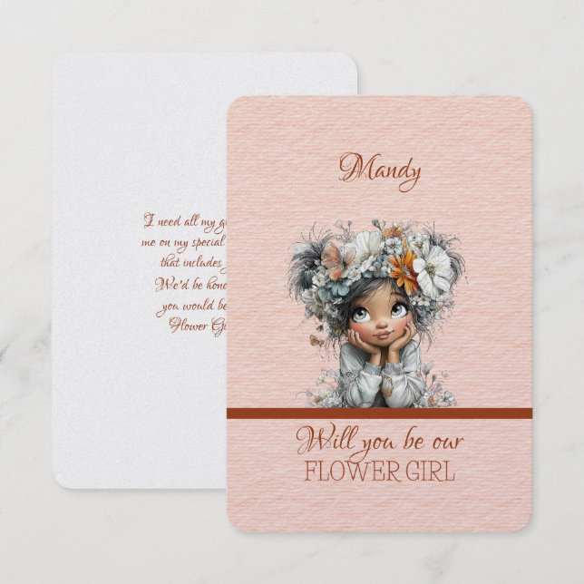 Will You Be My Flower Girl (Anverso / Reverso)