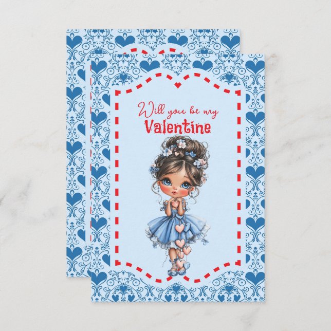 Will You Be My Valentine Teen  (Anverso / Reverso)