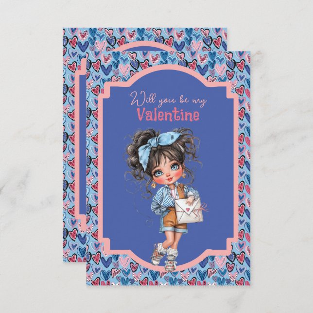 Will You Be My Valentine Teen  (Anverso / Reverso)