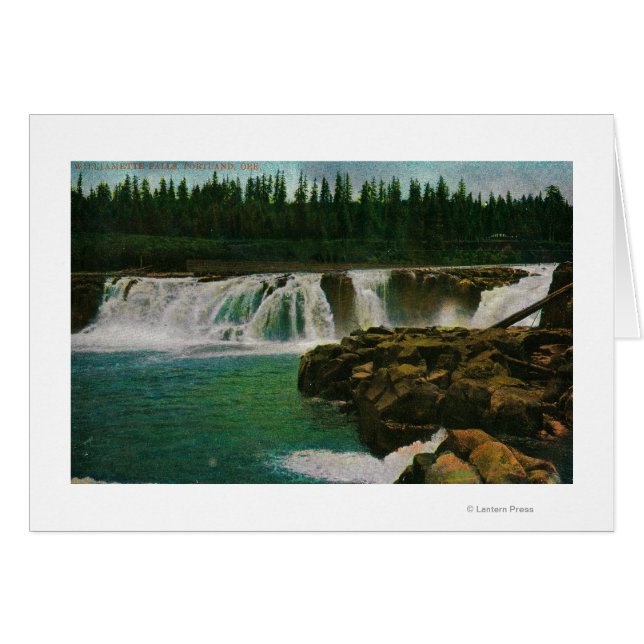 Willamette cae en Portland (Anverso (Horizontal))