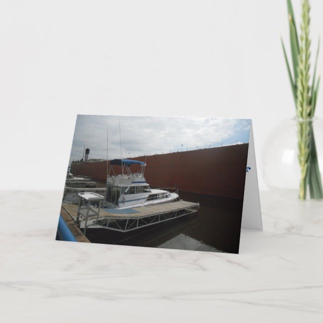 "WILLIAM A. IRVIN & Barcos Pesqueros" Tarjeta de R (Anverso)