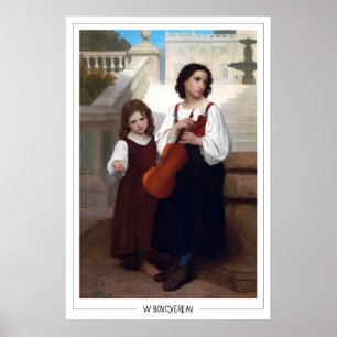 William-Adolphe Bouguereau Zedign Poster de Arte #