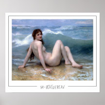 William-Adolphe Bouguereau Zedign Poster de Arte #