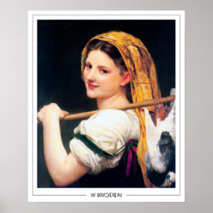 William-Adolphe Bouguereau Zedign Poster de Arte #