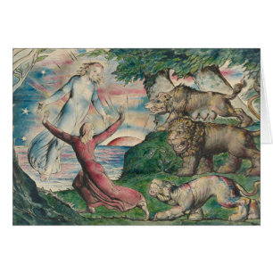 William Blake-Dante Corriendo de las tres bestias