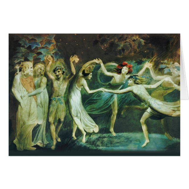 William Blake Fairies bailando CC0765 (Anverso (Horizontal))