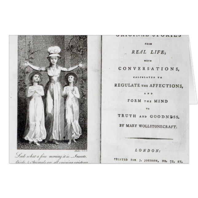 William Blake | Portada de 'Historias originales' (Anverso (Horizontal))
