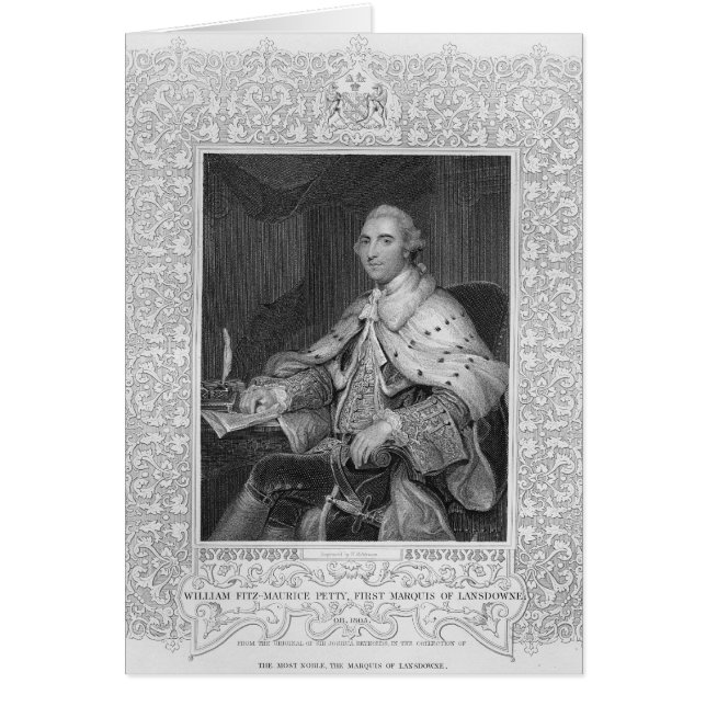 William Fitz-Maurice Petty (Frente)