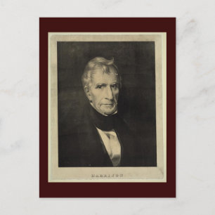 William Henry Harrison, novena postal del presiden