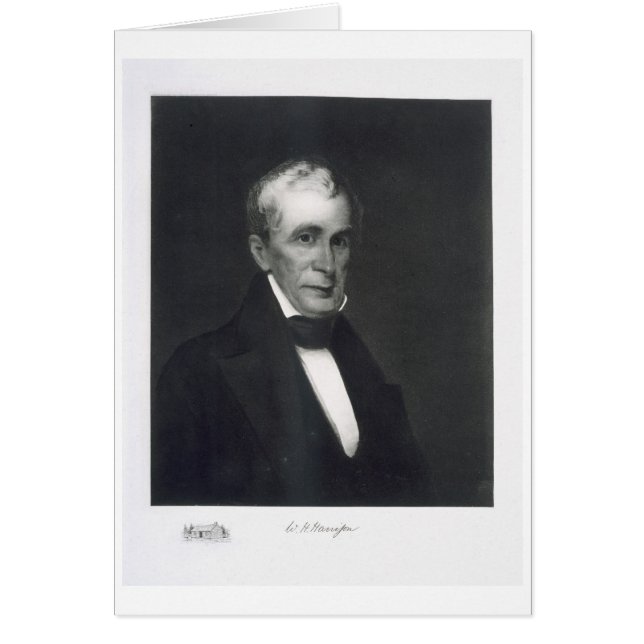 William Henry Harrison, noveno presidente de la Un (Frente)