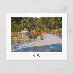 William Merritt Chase #177 - Tarjeta postal de art