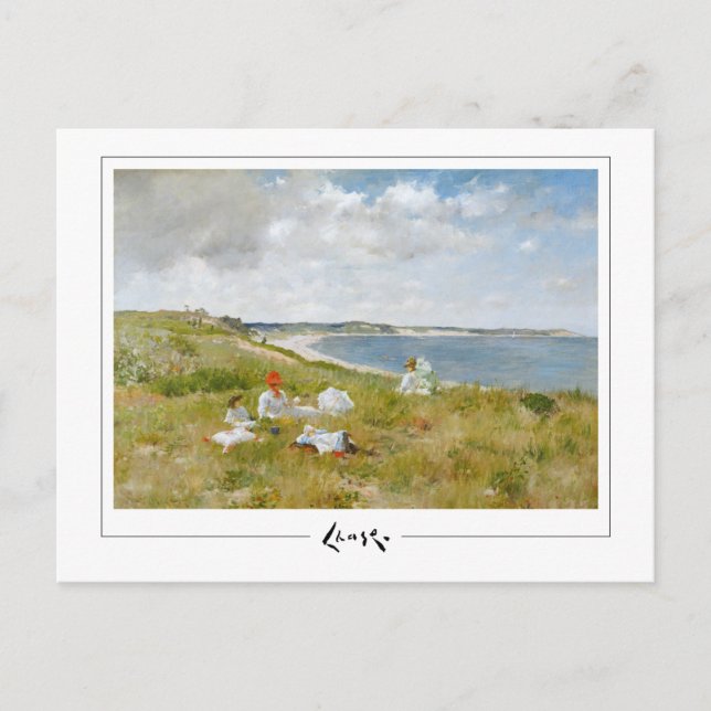 William Merritt Chase #222 - Postal Bella Artes (Anverso)