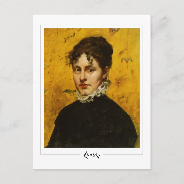 William Merritt Chase #240 - postal Bella Artes (Anverso)