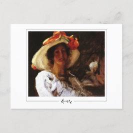 William Merritt Chase #266 - postal Bella Artes
