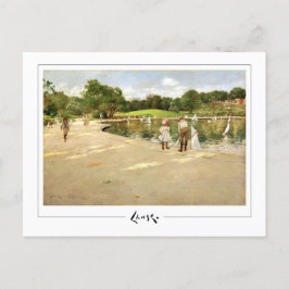 William Merritt Chase #346 - postal Bella Artes