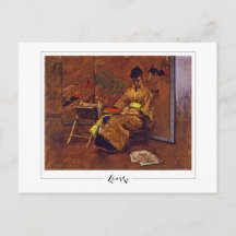 William Merritt Chase #356 - Tarjeta postal de art