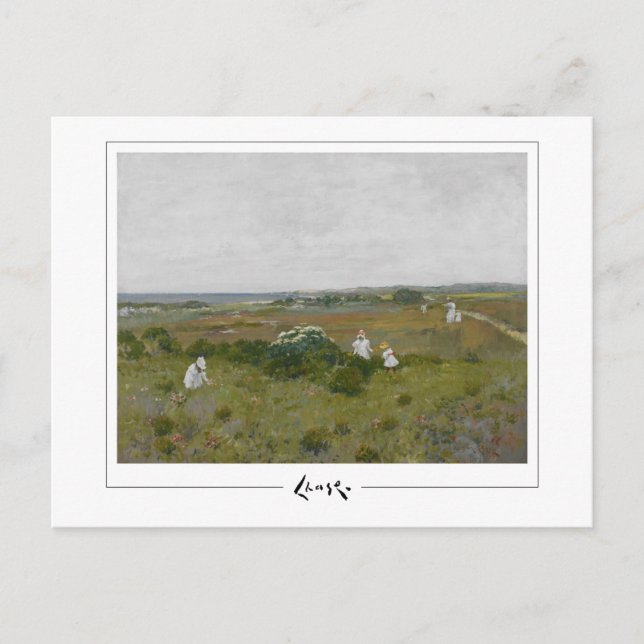 William Merritt Chase #56 - Postal Bella Artes (Anverso)