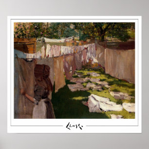 William Merritt Chase Zedign cartel de arte #53
