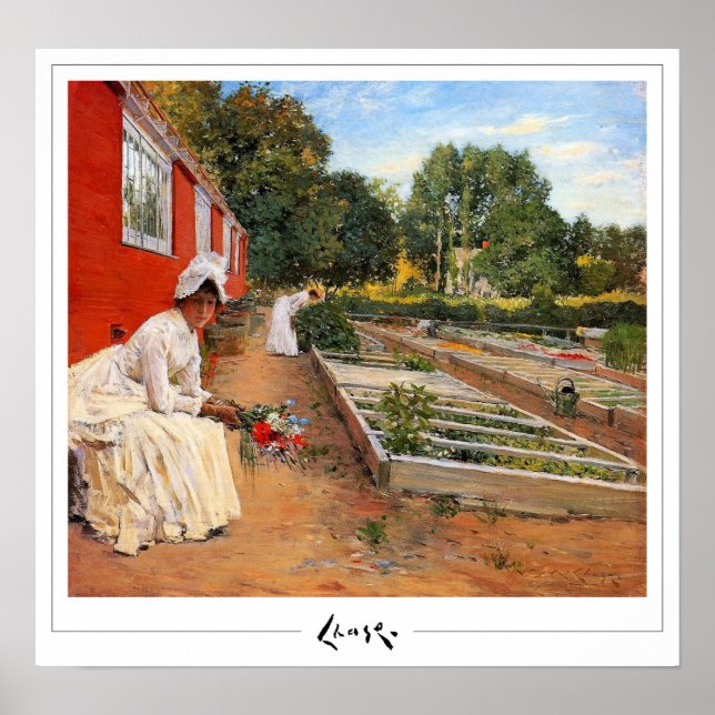 William Merritt Chase Zedign Poster de Arte #2011 (Frente)