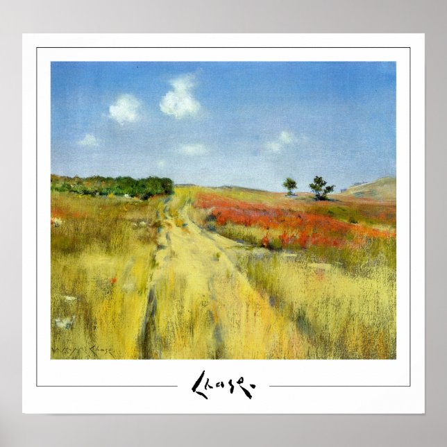 William Merritt Chase Zedign Poster de arte #222 (Frente)